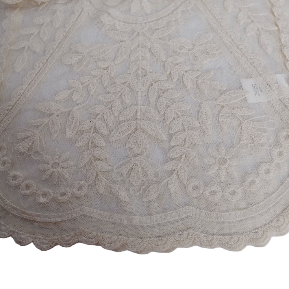 Rewind Cream Embroidered Boho Blouse - Picture 6 of 12